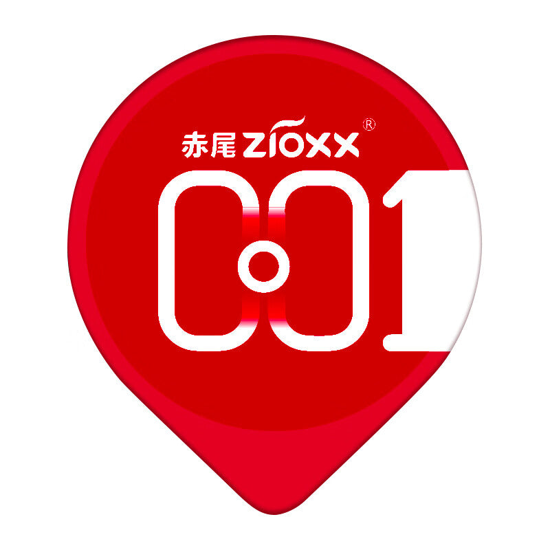 Redtail 001 Chiwei Condom 6PCS - 0.01mm Ultra Thin, Hyaluronic Acid Lubricated