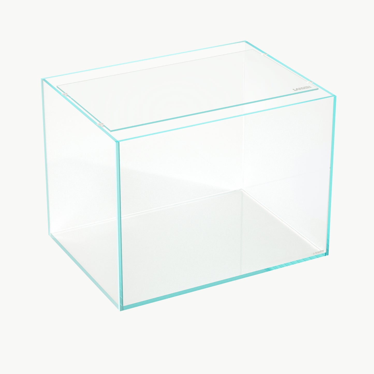LANDEN 4mm Thick Clear Glass Aquarium Lid,Includes 4 Clips for Secure Placement, 576 x 352mm(22.68x13.86 inches) Adapted to SD604545,RF604540