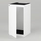 LANDEN Aquarium Wooden Stand and Cabinet for up to 20 Gal Tank,W17.7xD17.7xH33.9 in (W45 x D45 x H86 cm), Matte White Painted(Stand Only)