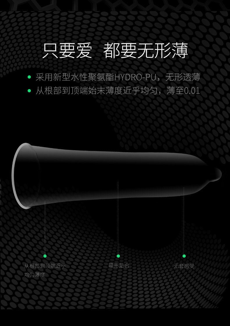 ELEPHANT Condom DAXIANG FREEDOM 3PCS/ 6PCS- Ultra Thin, Latex Free-US Seller