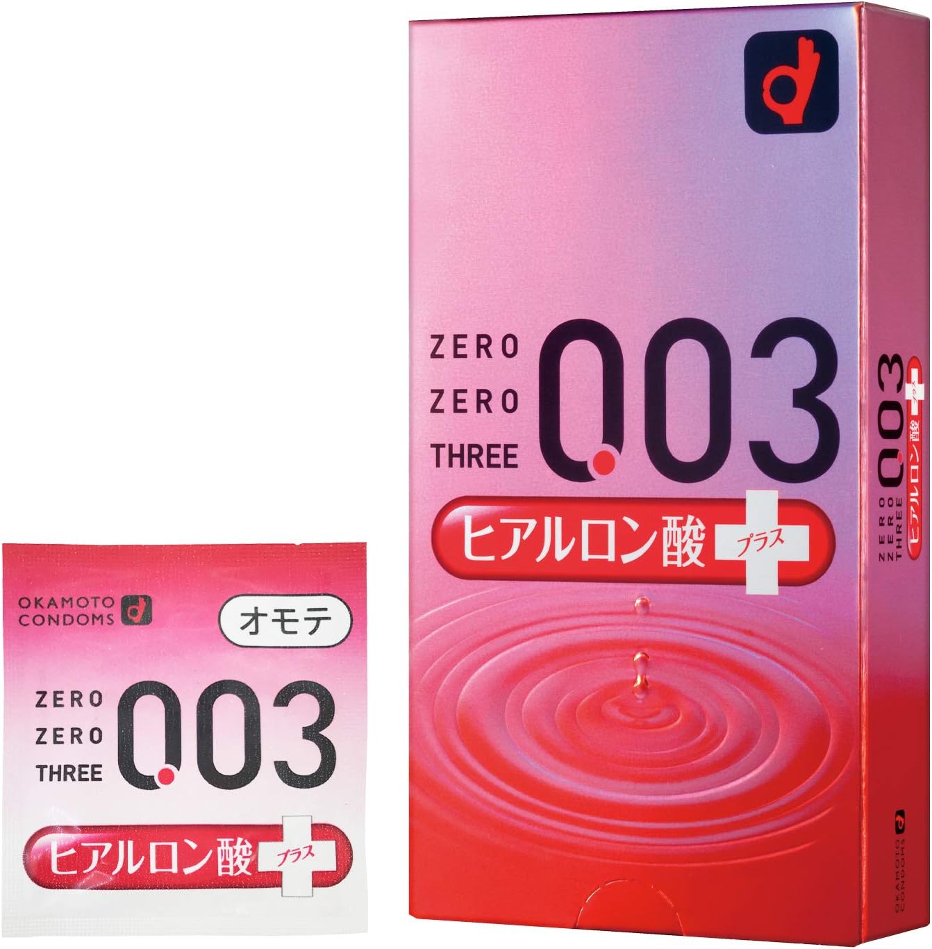 Okamoto 003 Hyaluronic Acid Condoms 0.03mm - 10 pcs-US Seller