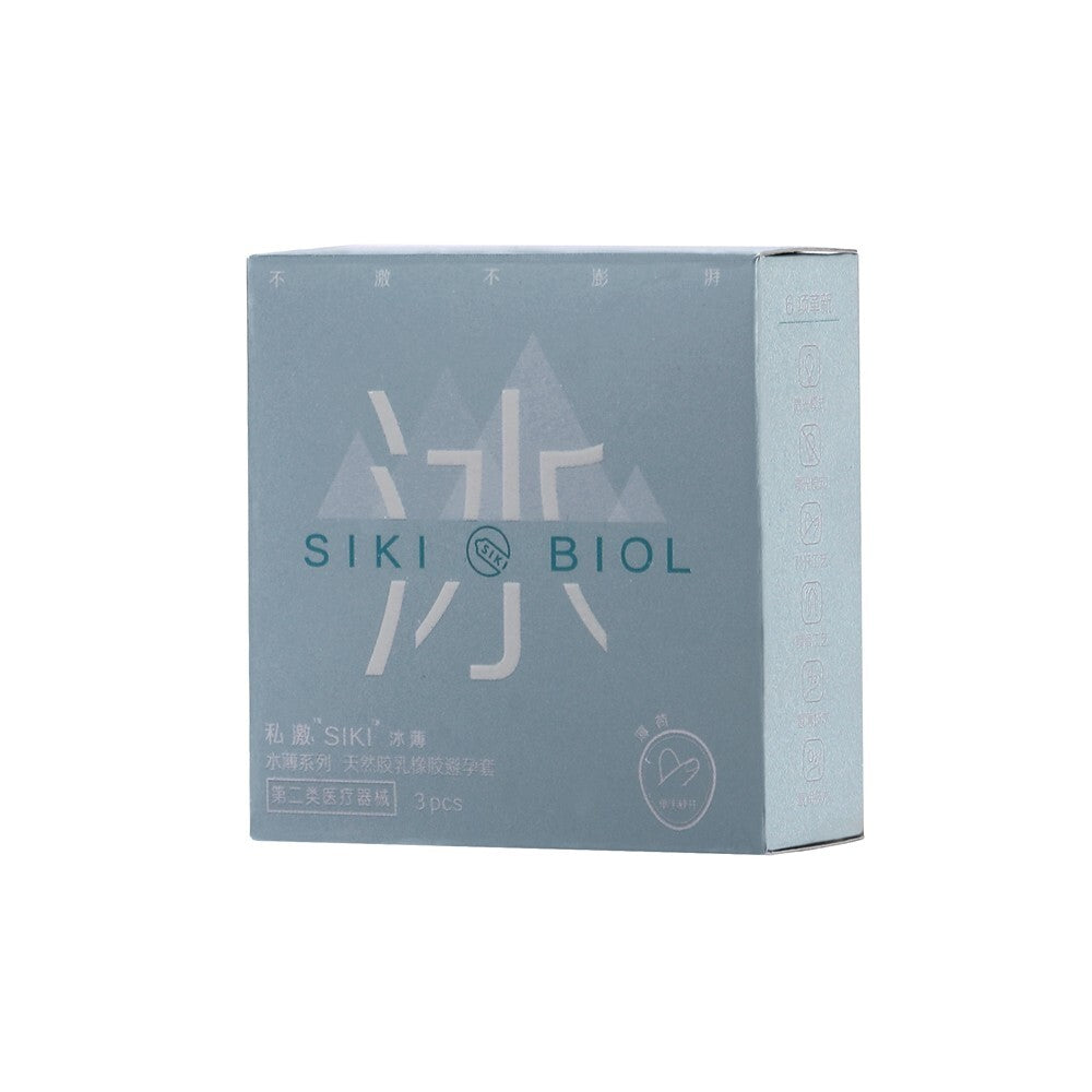 SIKI 003 light blue retail box, 3 pieces