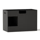 LANDEN Aquarium Stand and Cabinet, for 80Gal Tank, Matte Black Painted(Stand Only) W47.24xD23.62xH31.5 in(120x60x80cm)