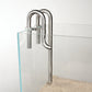LANDEN 304 Stainless Steel Lily Pipes with Clamps for Rimless Glass Aquarium, Inflow and Outflow Set (Pipe Diameter 16mm)