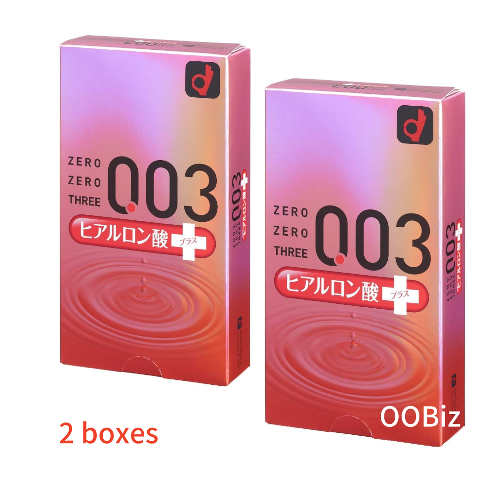Okamoto 003 Hyaluronic Acid Condoms 0.03mm - 10 pcs-US Seller