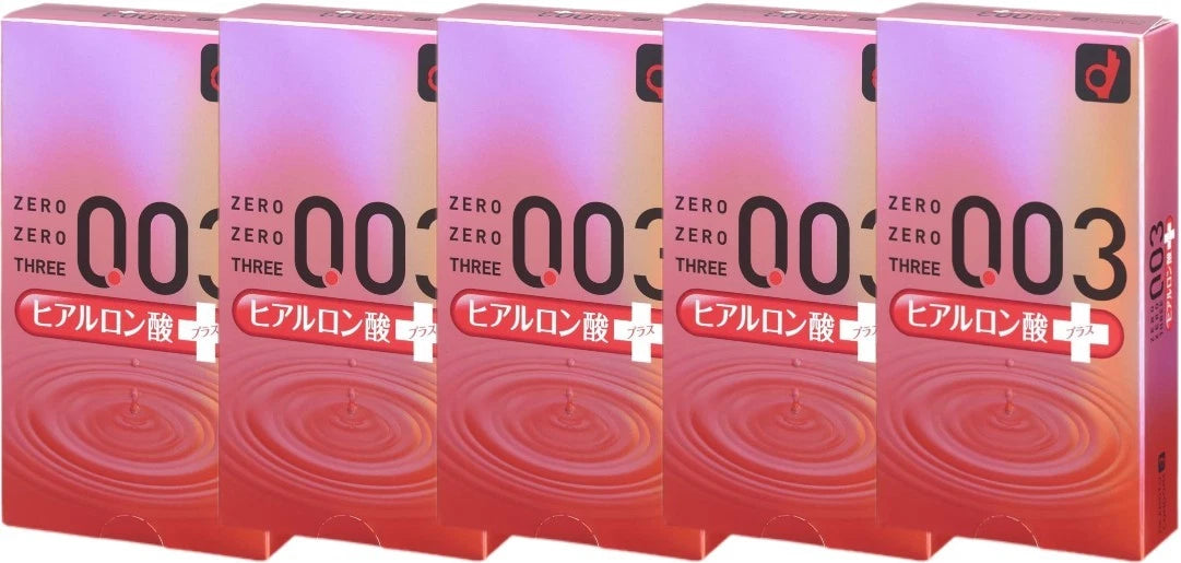 Okamoto 003 Hyaluronic Acid Condoms 0.03mm - 10 pcs-US Seller