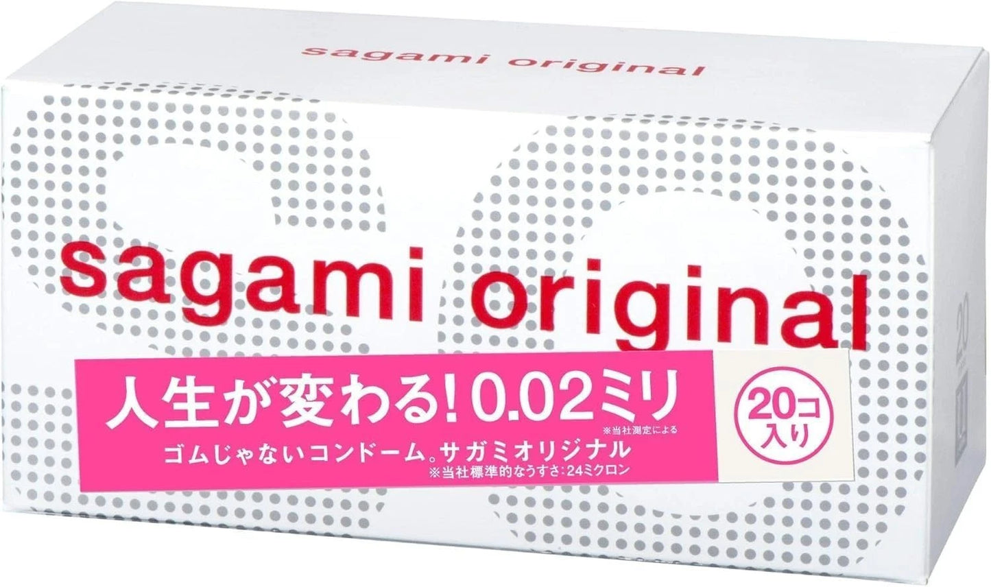 Sagami Original 002 Condoms non-latex polyurethan Ultra Thin 0.02mm 4 types