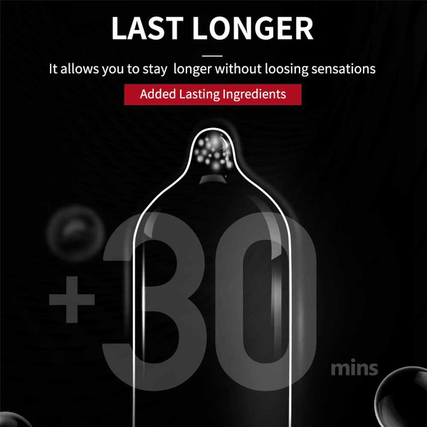 Drywell Love Condom Extend 3pcs 12pcs-Long Lasting Japanese Condoms (US Seller)