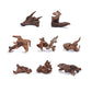 LANDEN Panna Driftwood, Natural Wood for Aquarium, Terrariums, Vivariums, Reptile and Amphibian Enclosures Aquascaping Decor - L (8-12 inches, 20-30cm), 6pcs