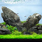 LANDEN Seiryu Stones Natural Rocks  for Aquascaping  (17lbs, 3-11inches) 7-8pcs