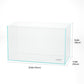 LANDEN 60P 16 Gallon Rimless Low Iron Aquarium Tank, 23.6" W × 11.8" D × 14.2" H (60cm x 30cm x 36cm)