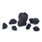 LANDEN Black Lava Stones for Aquascaping (16lbs,3-10 inches)11pcs